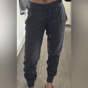 Black Athletic Jogger Pants